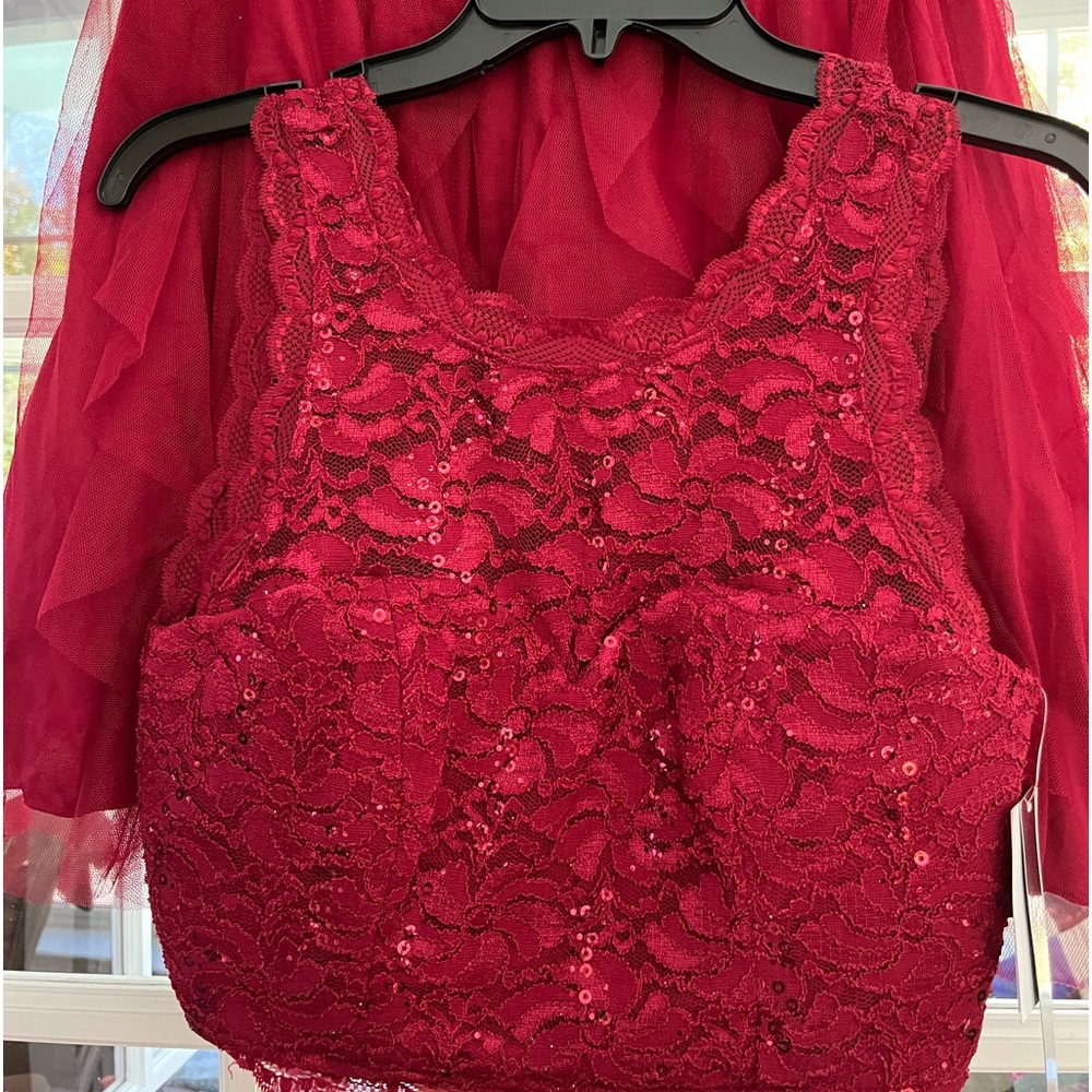 Two pieces set My Michelle, semi-formal Red brand new with tags